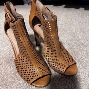Louise et cie Olivia Cutout Peep Toe Booties